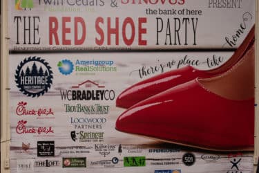 red shoes party
