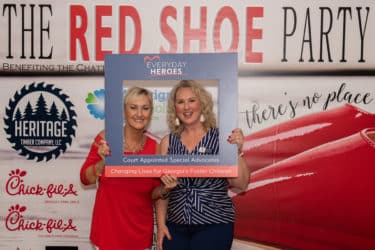 red shoes party